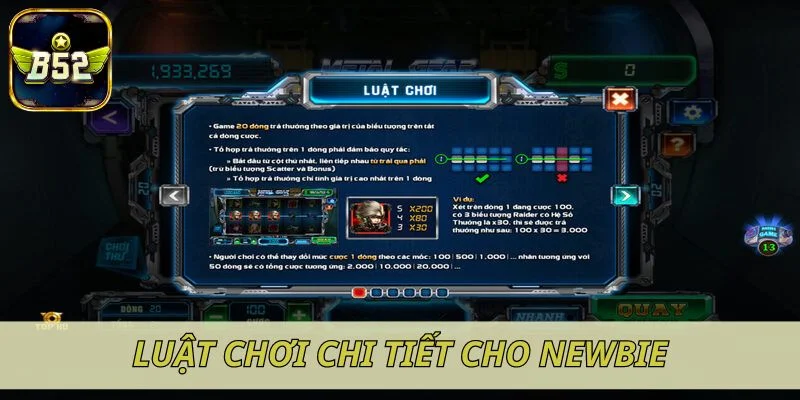 Luật chơi chi tiết cho newbie