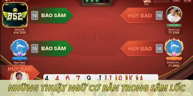 Những thuật cơ bản trong trò chơi sâm lốc